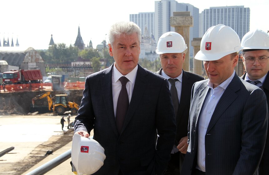 Осмотр строительства участка Северо-Восточной хорды 9 фото