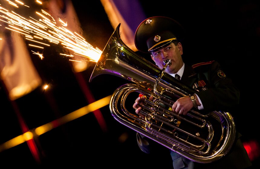 В столице завершился фестиваль "Спасская башня" 17 фото