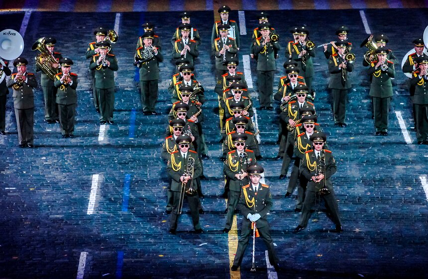 В столице завершился фестиваль "Спасская башня" 33 фото