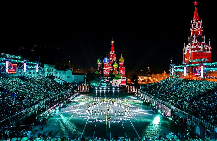 В столице завершился фестиваль "Спасская башня" 27 фото