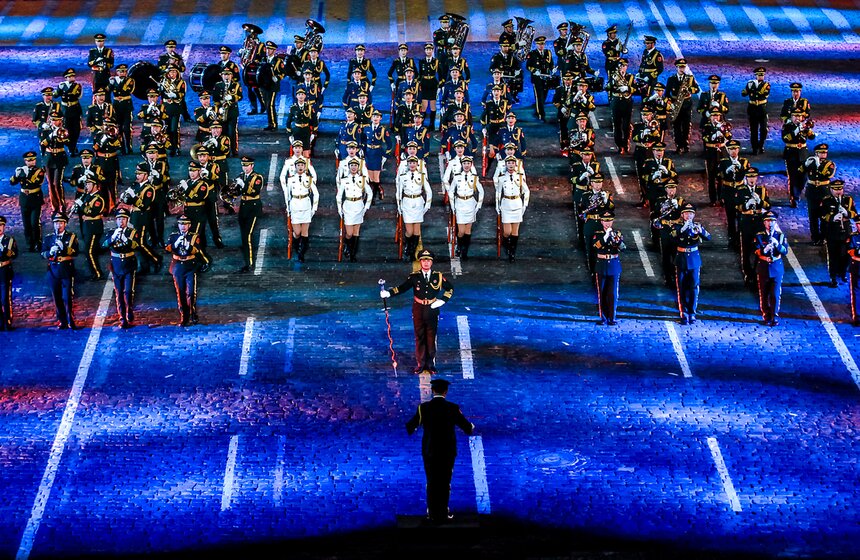 В столице завершился фестиваль "Спасская башня" 32 фото