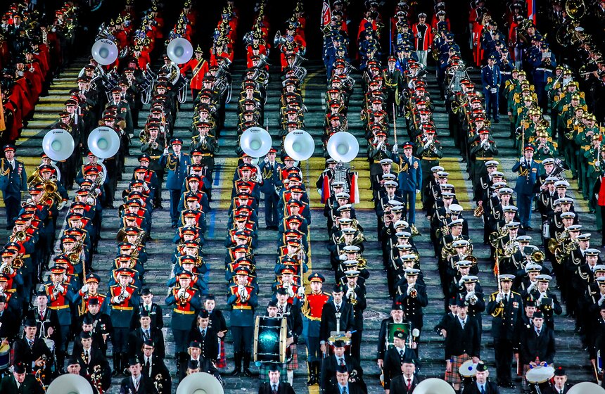 В столице завершился фестиваль "Спасская башня" 37 фото