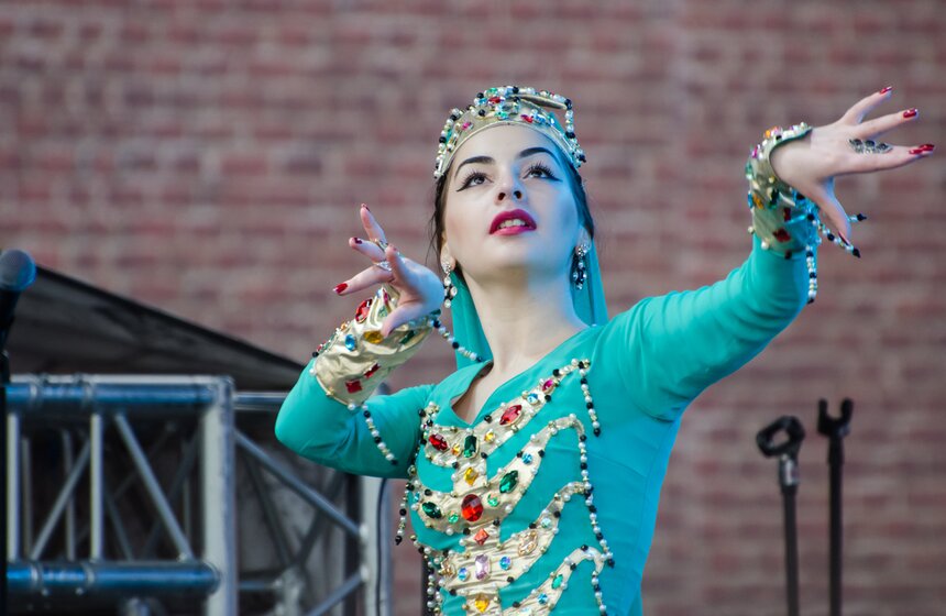 В саду "Эрмитаж" состоялся праздник "Тбилисоба" 26 фото