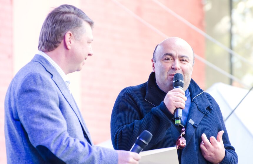 В саду "Эрмитаж" состоялся праздник "Тбилисоба" 17 фото