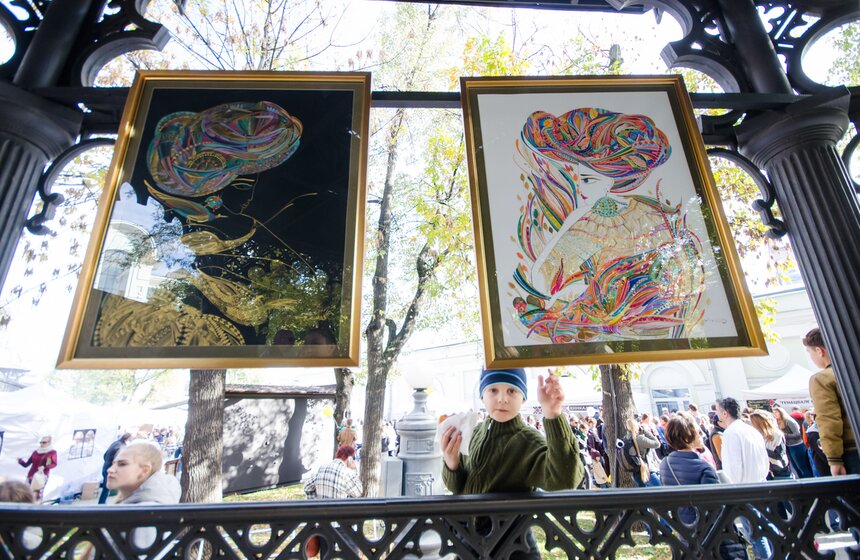 В саду "Эрмитаж" состоялся праздник "Тбилисоба" 16 фото