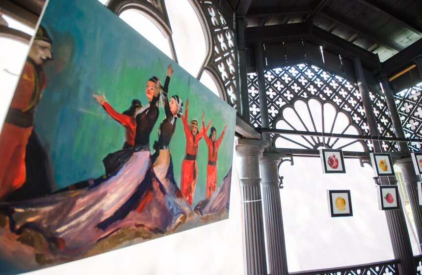 В саду "Эрмитаж" состоялся праздник "Тбилисоба" 12 фото