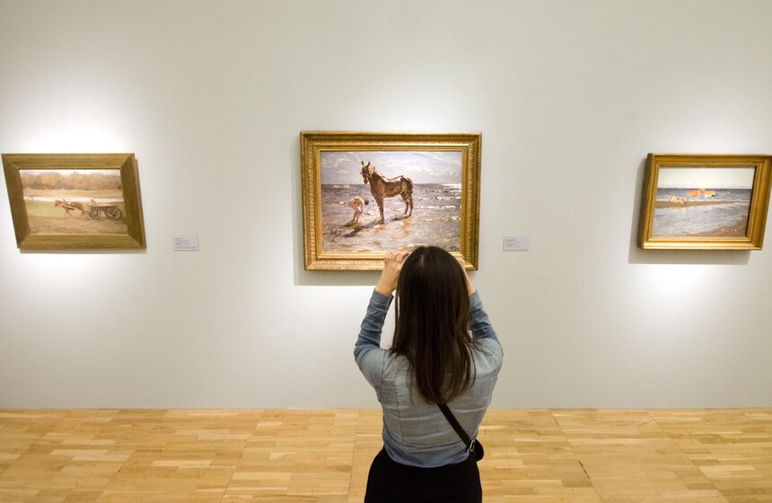 Ретроспектива Валентина Серова в Третьяковской галерее 14 фото