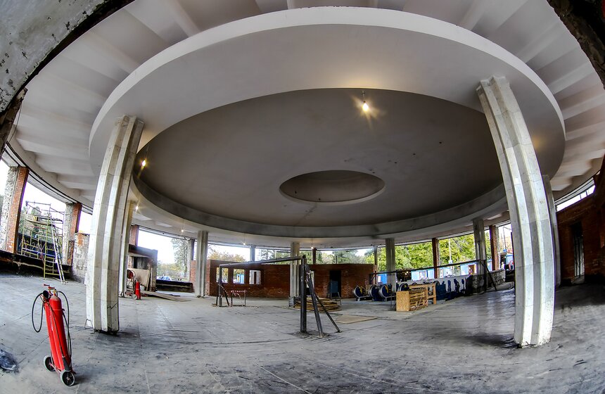 Реконструкция вестибюля станции метро "Ботанический сад" 2 фото