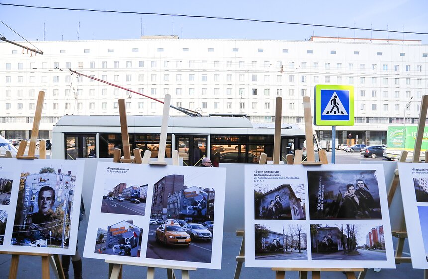 В столице появились граффити с изображением героев ВОВ 5 фото