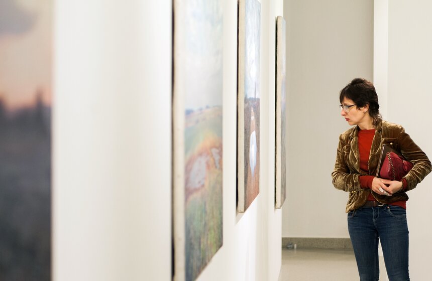 Выставка-ретроспектива Николая Касаткина в "Новом Манеже" 16 фото