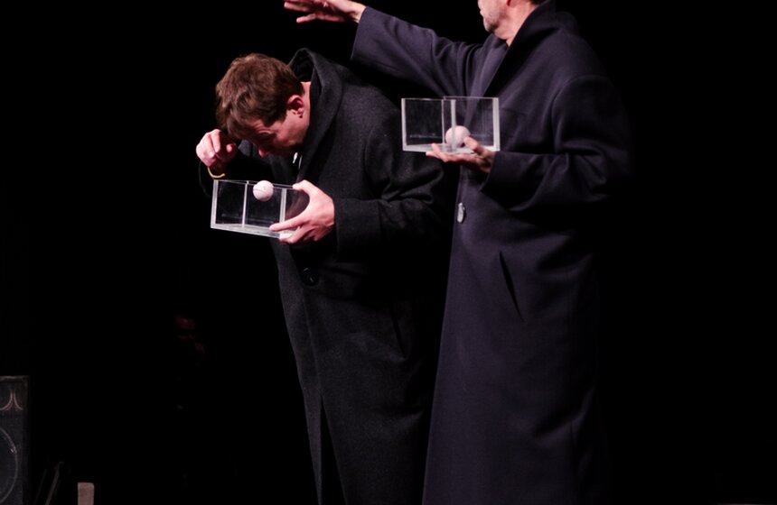 Репетиция спектакля "Борис Годунов" Национального театра Литвы 3 фото