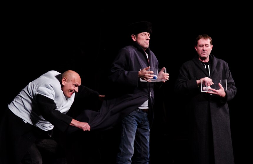 Репетиция спектакля "Борис Годунов" Национального театра Литвы 5 фото