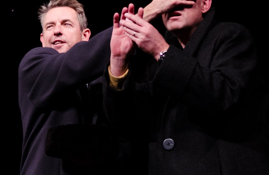 Репетиция спектакля "Борис Годунов" Национального театра Литвы 7 фото