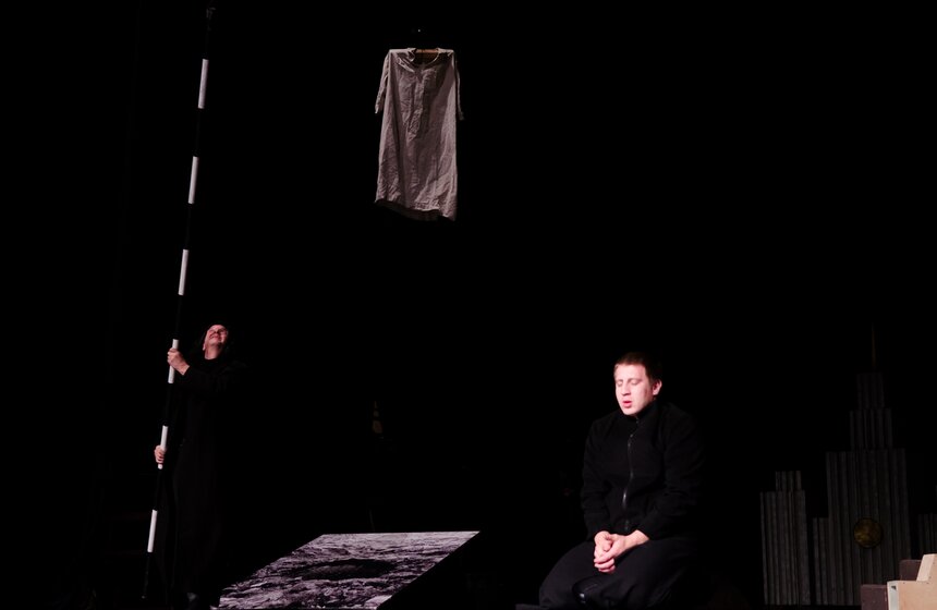 Репетиция спектакля "Борис Годунов" Национального театра Литвы 21 фото