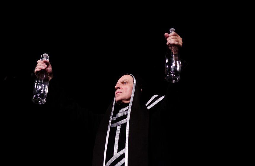 Репетиция спектакля "Борис Годунов" Национального театра Литвы 20 фото