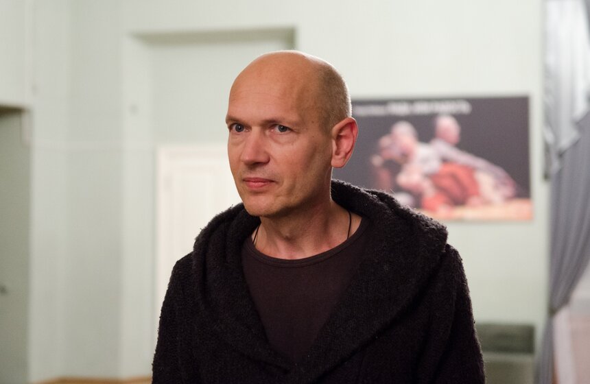 Репетиция спектакля "Борис Годунов" Национального театра Литвы 23 фото