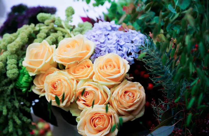 Выставка флористических инсталляций в эко-стиле 16 фото