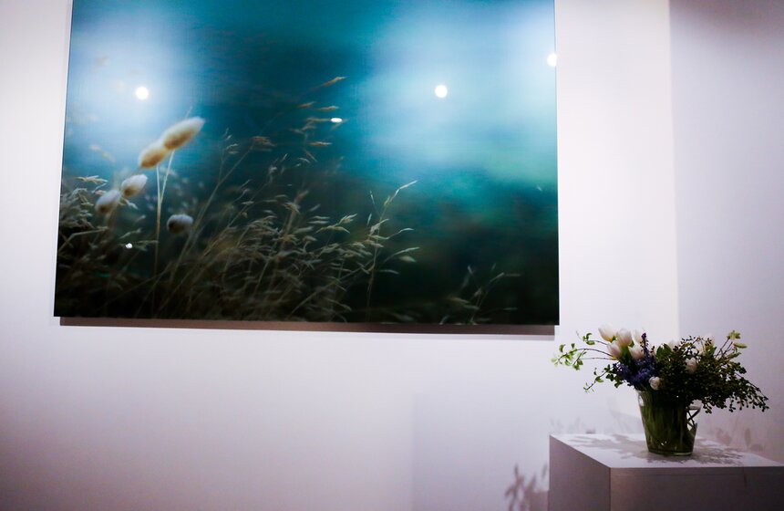 Выставка флористических инсталляций в эко-стиле 14 фото