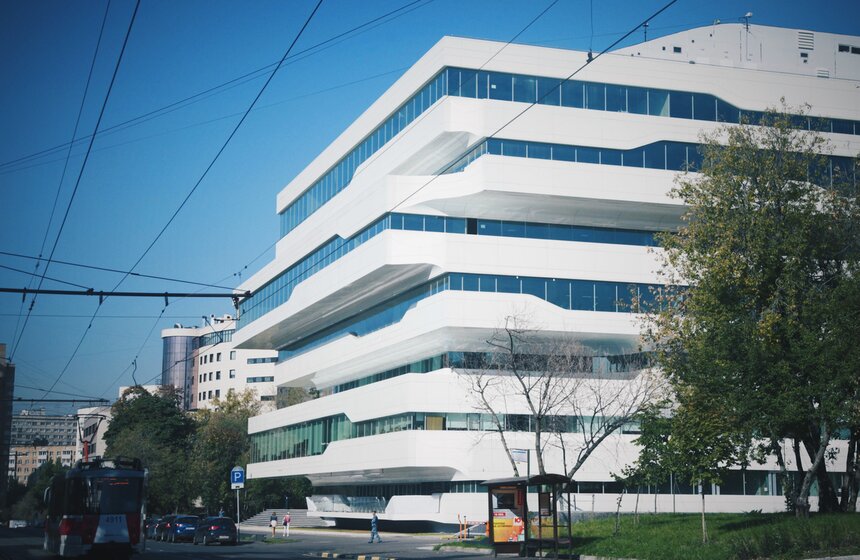 Открытие первого в Москве объекта архитектора Zaha Hadid 20 фото