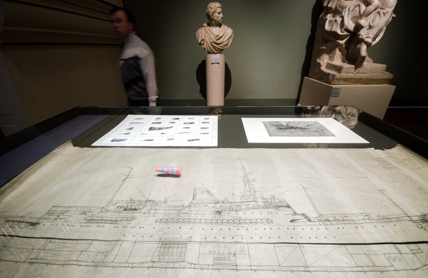 Выставка "Ветрувианский человек" в ГМИИ имени А. С. Пушкина 17 фото