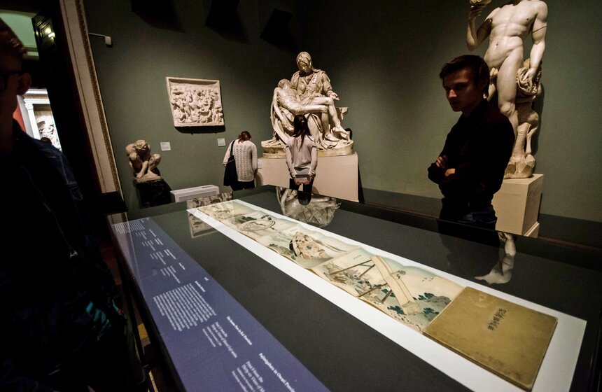 Выставка "Ветрувианский человек" в ГМИИ имени А. С. Пушкина 8 фото