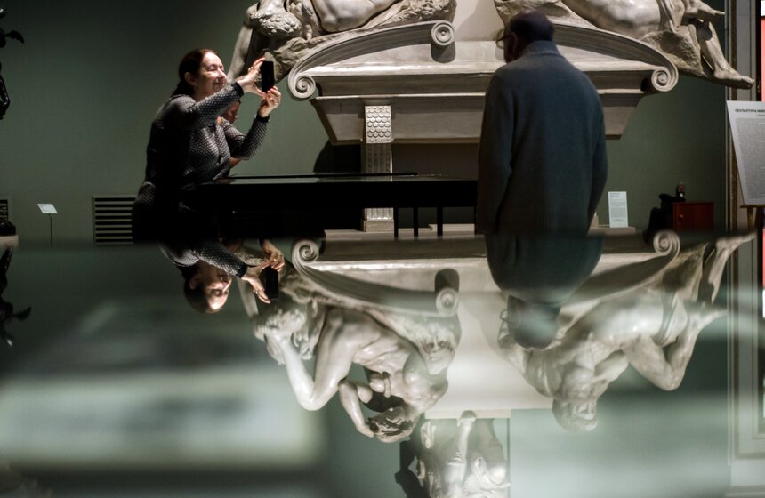 Выставка "Ветрувианский человек" в ГМИИ имени А. С. Пушкина 11 фото