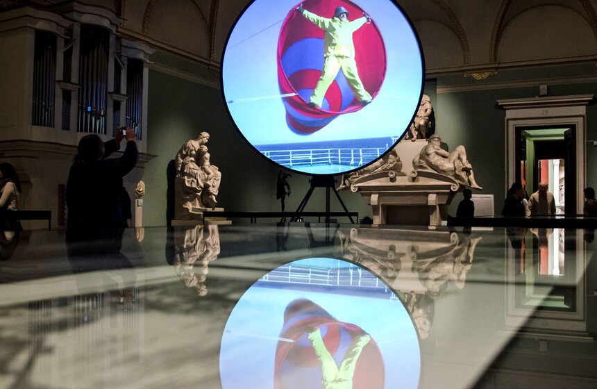 Выставка "Ветрувианский человек" в ГМИИ имени А. С. Пушкина 14 фото