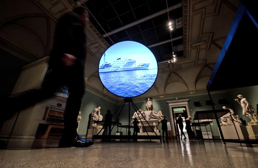 Выставка "Ветрувианский человек" в ГМИИ имени А. С. Пушкина 18 фото