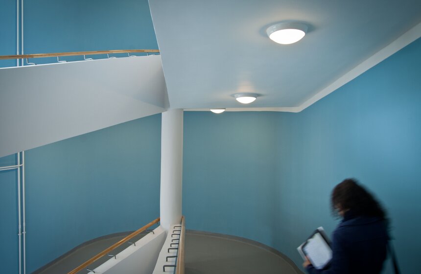 Как проходит реконструкция "Дома-коммуны" 30 фото