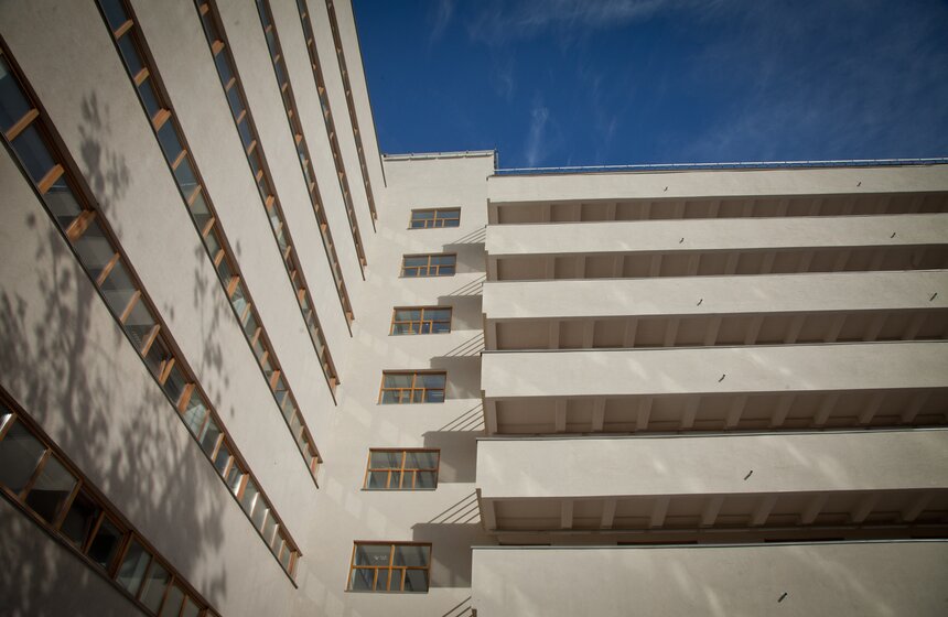 Как проходит реконструкция "Дома-коммуны" 1 фото