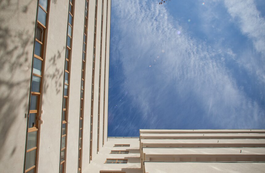 Как проходит реконструкция "Дома-коммуны" 6 фото