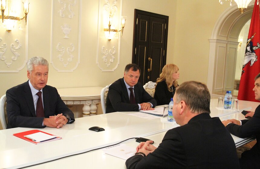 Сергей Собянин встретился с премьер-министром Белоруссии 13 фото