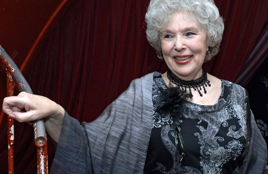 Актриса Вера Васильева на церемонии вручения премии "Золотая лира". Фото: ТАСС/ Юрий Машков