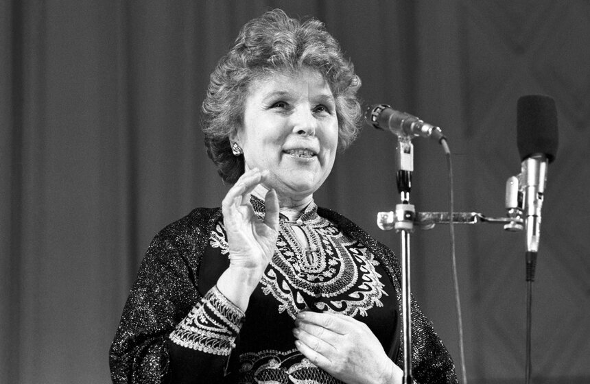 Актриса Вера Васильева, 1987 год. Фото: ТАСС/ Валентин Соболев