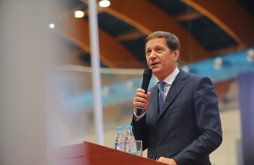 Торжественное открытие нового легкоатлетического манежа в МГСУ 24 фото