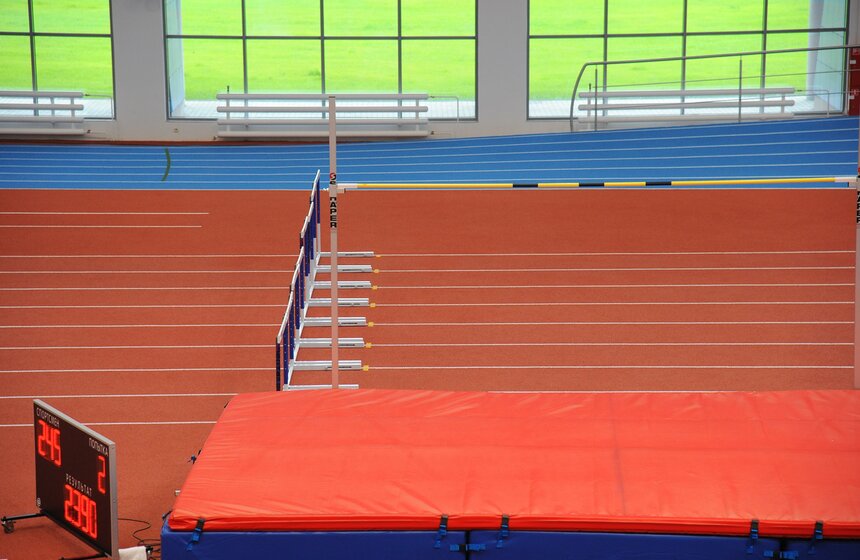 Торжественное открытие нового легкоатлетического манежа в МГСУ 5 фото