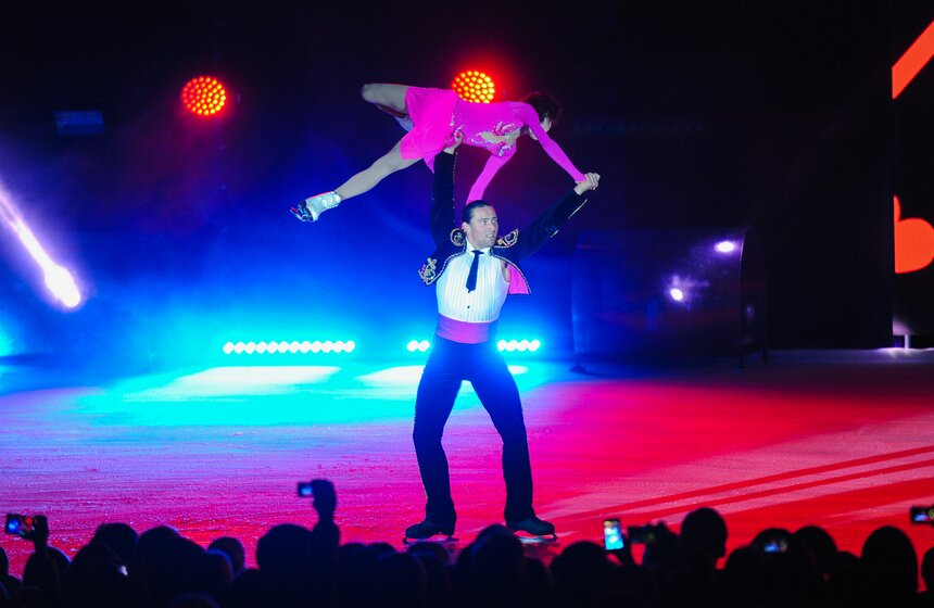 Ледовое шоу Татьяны Навки на фестивале "Круг света" 13 фото