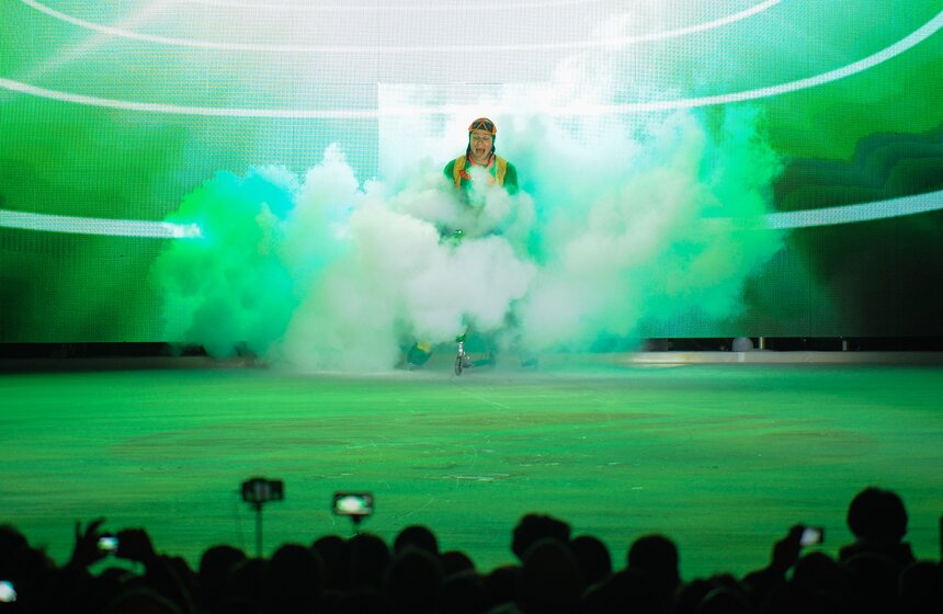 Ледовое шоу Татьяны Навки на фестивале "Круг света" 12 фото