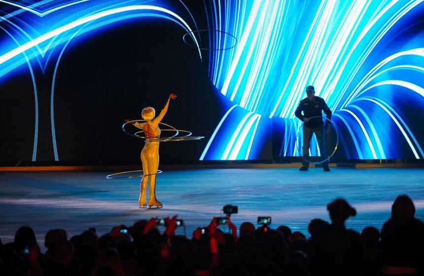 Ледовое шоу Татьяны Навки на фестивале "Круг света" 5 фото