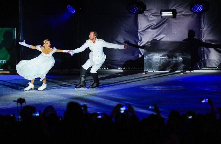 Ледовое шоу Татьяны Навки на фестивале "Круг света" 8 фото
