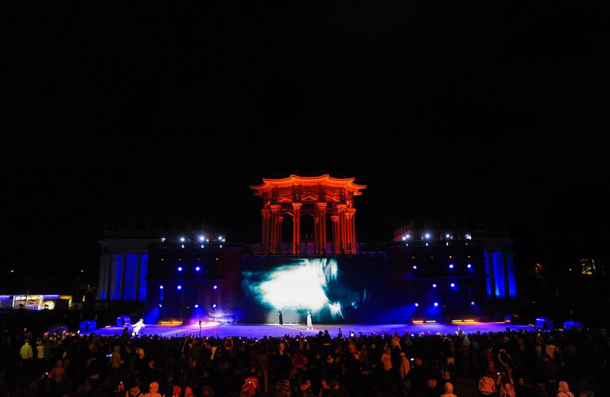 Ледовое шоу Татьяны Навки на фестивале "Круг света" 7 фото