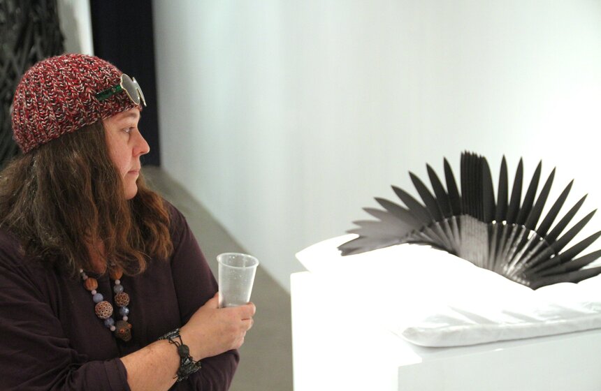 Открытие выставки Content Владимира Омутова на "Винзаводе" 7 фото