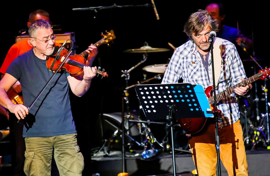 Эмир Кустурица выступил в "Крокус Сити Холле" со своим оркестром 6 фото