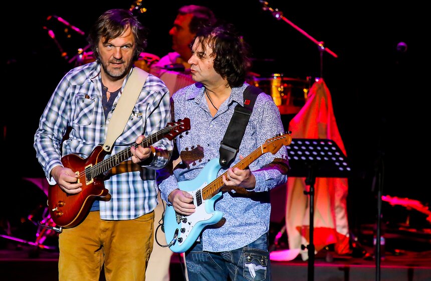 Эмир Кустурица выступил в "Крокус Сити Холле" со своим оркестром 13 фото