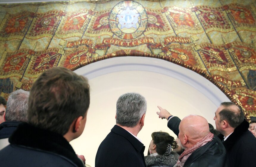 Станция метро "Бауманская" открылась после реконструкции 11 фото