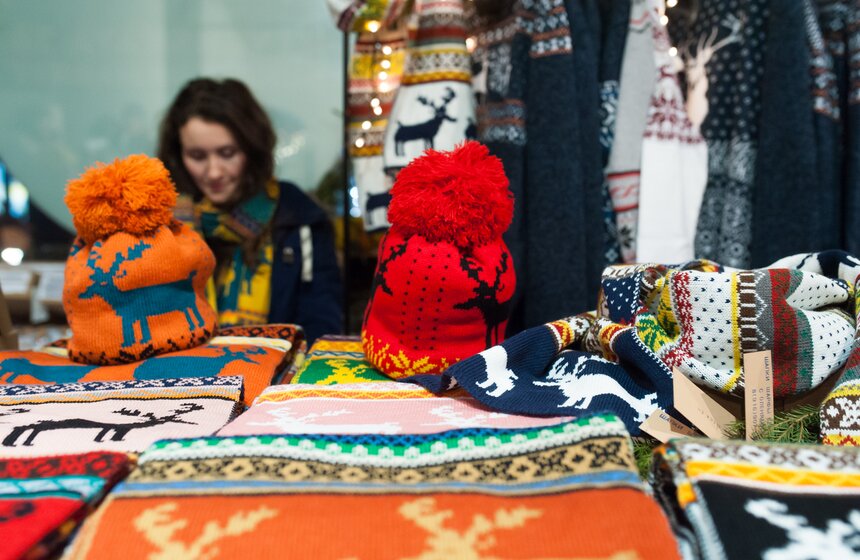 Открылся Центральный новогодний маркет Москвы 2 фото