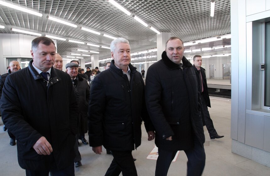 Открытие станции метро "Технопарк" 21 фото