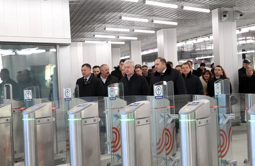 Открытие станции метро "Технопарк" 20 фото