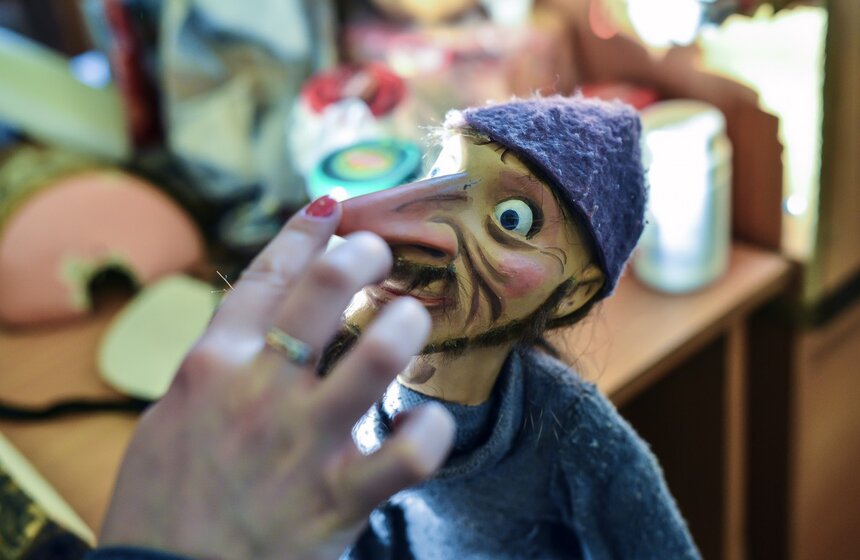 Московский центральный театр кукол имени Сергея Образцова готовится к международному дню кукольника.<br /><br />Фото: m24.ru/Юлия Накошная