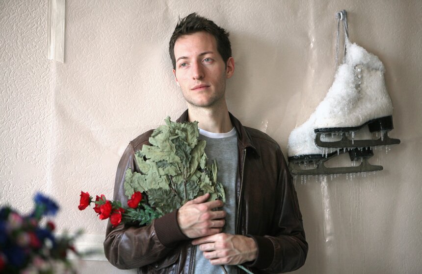 Французский художник Лоран Перно представил свою выставку в ЦТИ Фабрика.<br /><br />Фото: m24.ru/Евгения Смолянская